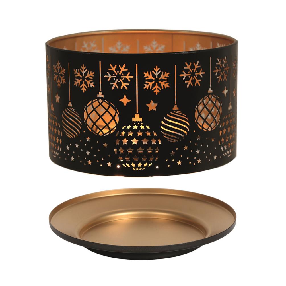 Aroma Silhouette Black Baubles Shade & Tray £13.04
